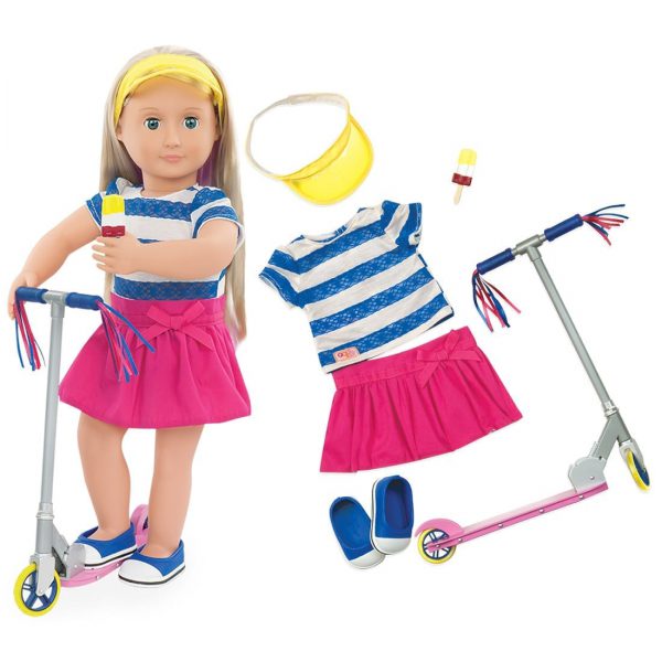 קורקינט וחליפת רכיבה