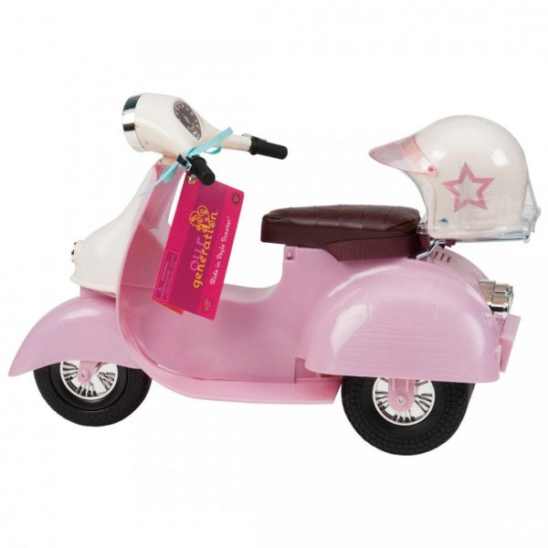 קטנוע ורוד ושנהב