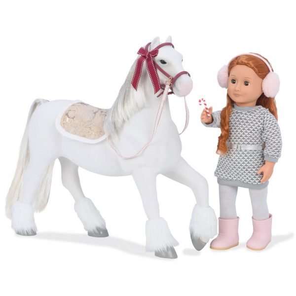 Clydesdale Holiday Horse