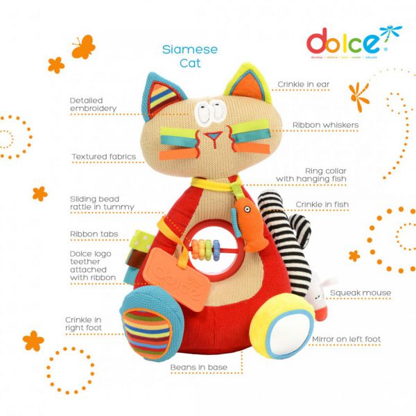 צעצוע פעילות חתול סיאמי