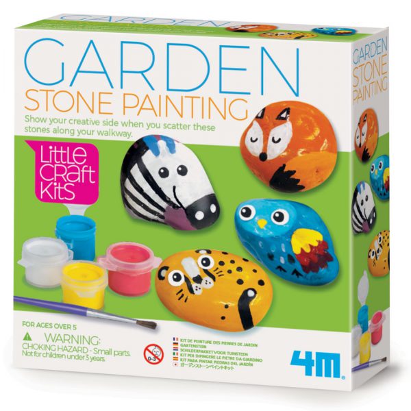 ציור על אבני גינה